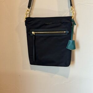 Tory Burch Black Nylon Perry Crossbody Bag.  New without tags